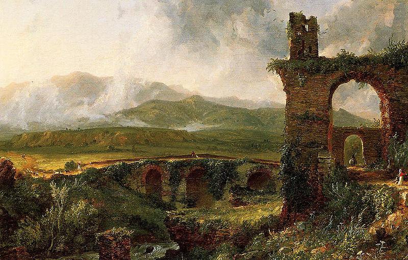 A view near Tivoli, Thomas Cole